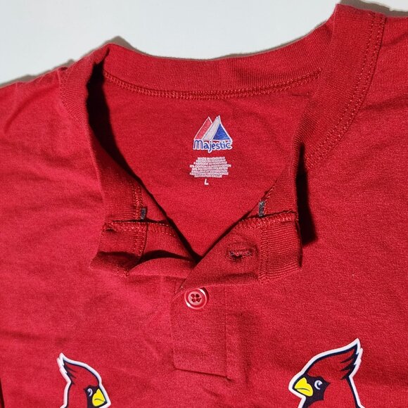 St. Louis Cardinals MLB Graphic T-Shirt – Red – Men’s Large - Picture 3 of 6